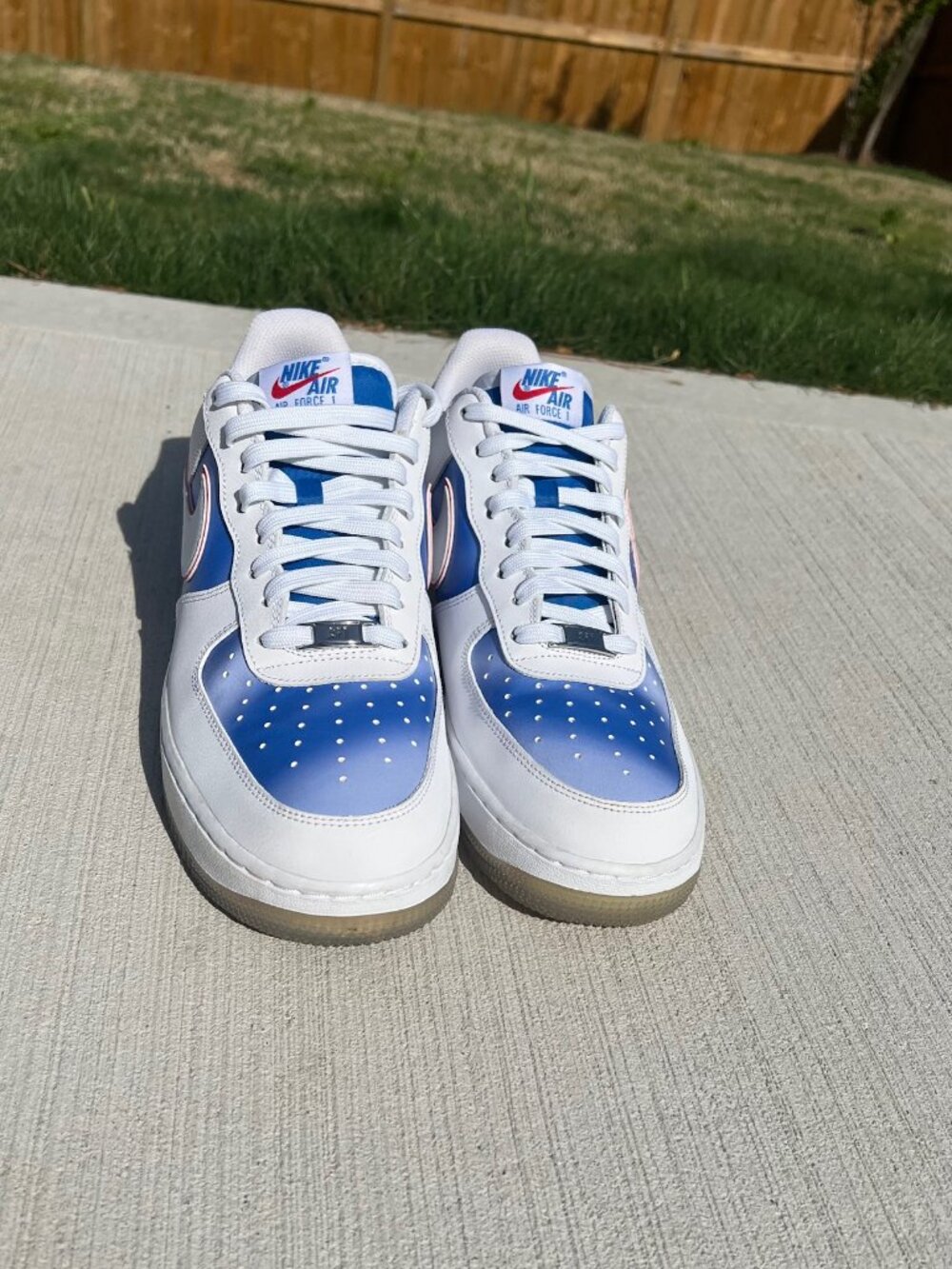 Nike air force 1 low New Jersey Nets hardwood classics 100% authentic - Picture 9 of 14